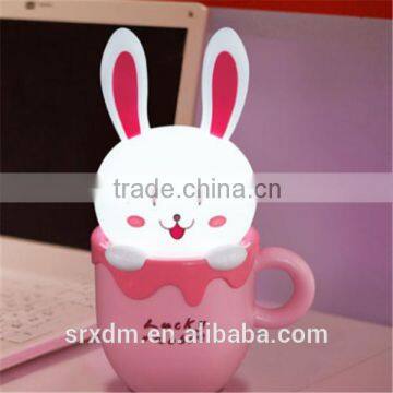 Creative children toys rabbit light up toys led light toy