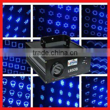 50mW Blue Animation Grating Laser Light, dj lighting