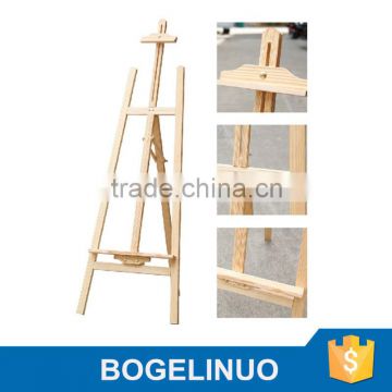 1.45m pine wood easel stand in stock