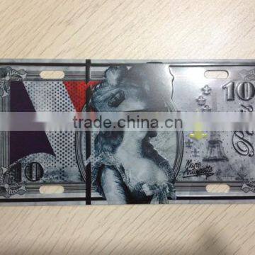 new wholesales custom promotion metal postcard (factory price)