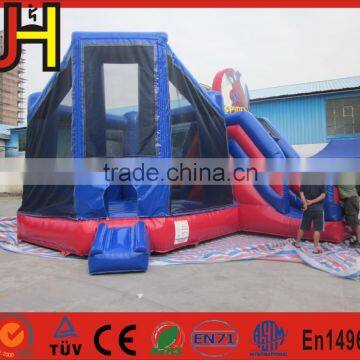 China Manufacture High Quality Inflatable Spiderman Bouncer Slide For Sale photo-2