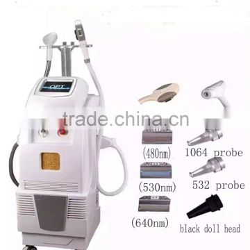 multifunctional ipl beauty machine/opt elight laser hair removal/freckle removal machine