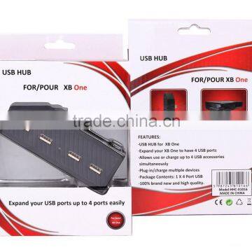 Factory Price Bus-powered 3.0 USB Splitter 4-port Hub For XBOX One