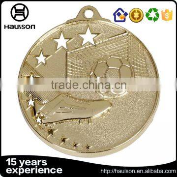 Wholesale Custom 3d Unique Stamping Imitation Gold Finish Hollow Out Star Swimming Lane us Medal Reward Iron Brass Metal Medal photo-5