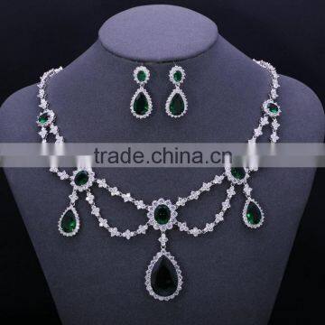 Beautiful AAA shinning stone jewelry set designs