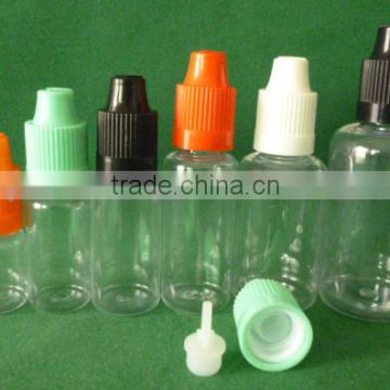 cheap clear Plastic bottles t e liquid oil bottle 10ml 20ml dropper bottles