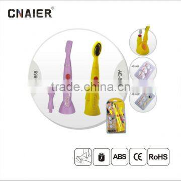 eyebrows/face/nostril hair trimmer with nail polisher