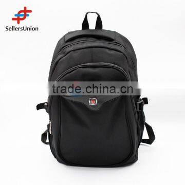 No.1 yiwu exporting commission agent wanted Top Selling Black Sport male Backpack 10014027