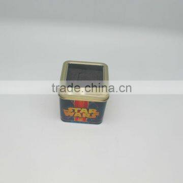 Factory price square shape hot selling in China candy tin box