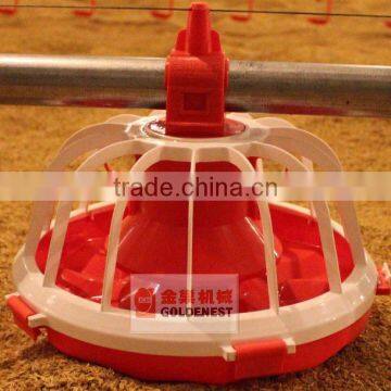 Goldenest Good Price Automatic Poultry Farm Equipment for Chicken Baby Chick Feeder Feeding System for Sale JCJ01-OP04