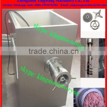 stainless steel fresh meat grinder machine