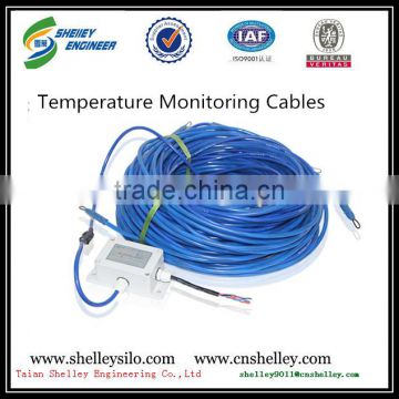 wheat silo temperature testing cables sample