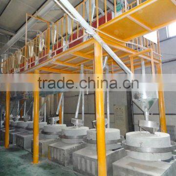 wheat stoner flour milling machine