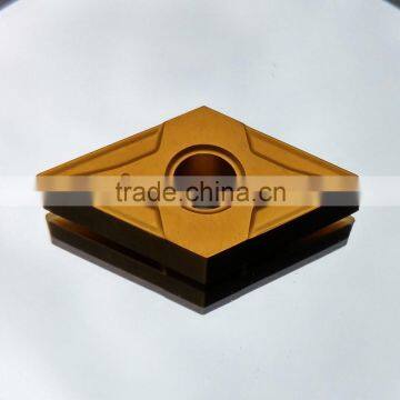 high shock resistance DNMG 150404-D tungsten carbide insert small cutting corner radius