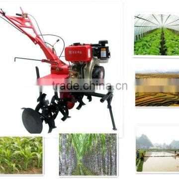 Hot sale diesel tiller 178FG cultivator with diesel engine agricultral machinery