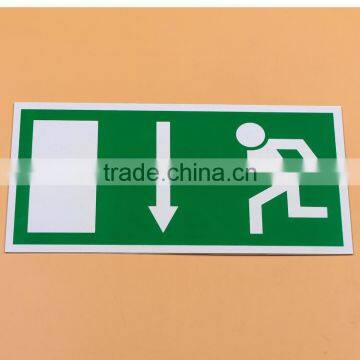 Self Adhesive Emergency Exit Sign Board photo-3