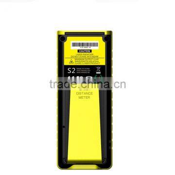 S2 Laser Meter 60m OEM Laser Distance Meter Laser Rangefinder Yellow photo-5