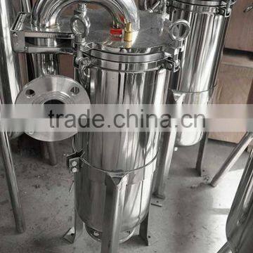 stainless steel cartridge filter housing