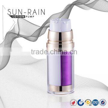 Customized fashional color face care cream PMMA body lotion bottle