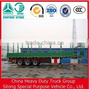 3 Axles Wood Timber Semi Trailer for Farm Use Made in China for Sale photo-5