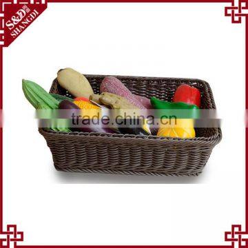 Good Quality Factory Direct Cheap Price Woven Rattan Food and Fruit Basket Stand photo-2