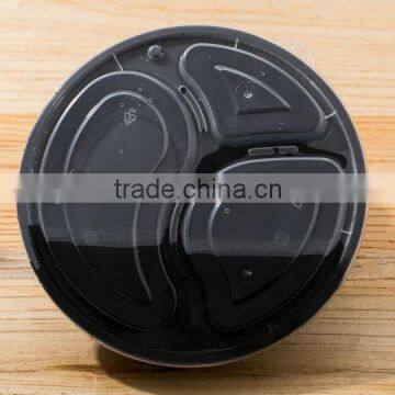 Yoyo Check Now Plastic Food Container Black 3 Compartment photo-4