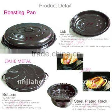 carbon steel roaster pan