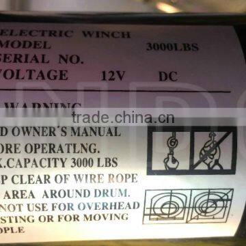 12V 3000lbs Electric Winch 500kg Crane Pick-up Truck Lift Crane photo-4