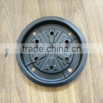 Black PS Plastic Flowerpot Backing Base, 18*18*1.6cm photo-3