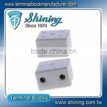 TC-152-A High Temperature 600V 15A 2 Way Porcelain Terminal Block photo-4