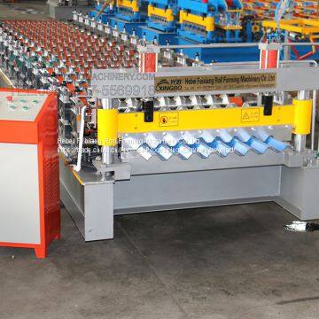 Corrugated Steel Wave Sheet Roll Forming Machine