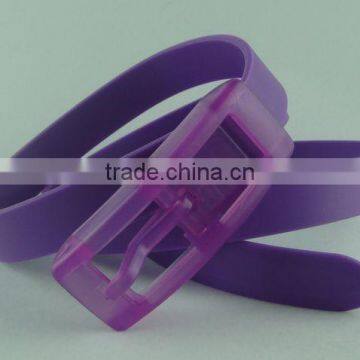 HOT SALE COLORFUL SILICONE BELT, RUBBER LADY BELT, ADULT BELT photo-3