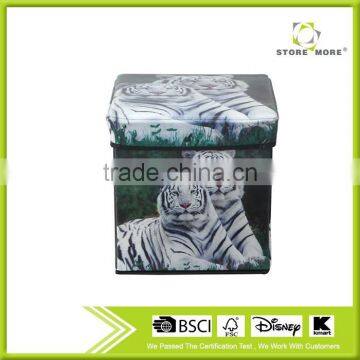 Tiger Design, Home Decorate Ottoman, Footstool photo-2