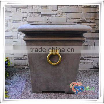Nature Classical Outdoor Bronzed Old Flower Urn photo-2