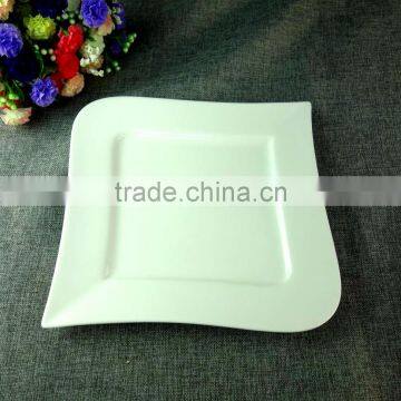 Top Choice Dinnerware Rectangular Porcelain Unbreakable Plate Stock