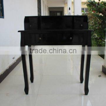 Wooden Dresser With Mirror// Wood Vanity Mirror and Bench Set photo-6