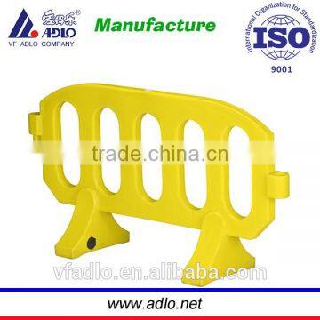 plastic road barriers, road block, water filled fence road barriers