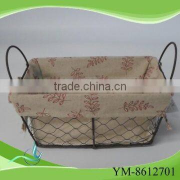 Trustworthy china supplier colorful decorative wire basket