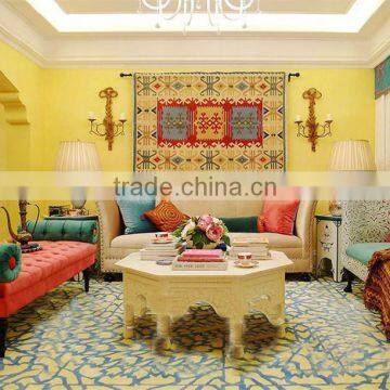 China manufacturer home decoration candle holder with metal