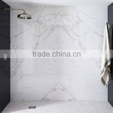 Best quality tumbled natural stone white marble tile stone