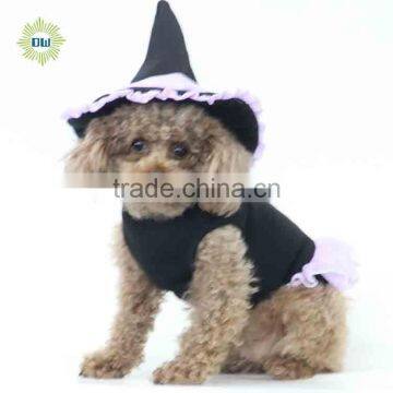 Halloween Pet Cosplay Witch Costume Dog Clothes