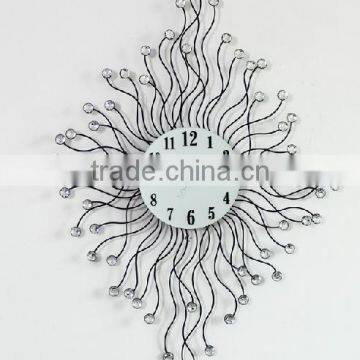 simple design about beautiful wall clock like sun