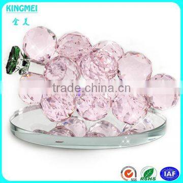 Coloful Crystal Grape Decoration Gift photo-3