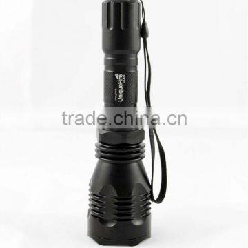 UniqueFire Flashlight 802 Cree R2 Led Rechargeable Long range Hunting light