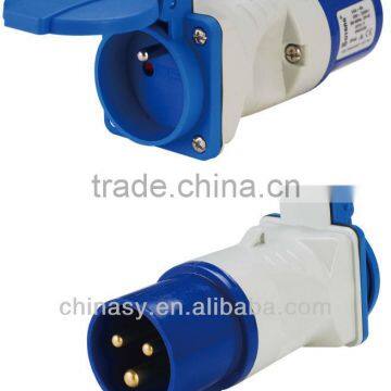 CEE french industrial socket and plug IP44