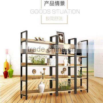 Cheap Wood Melamine Bookcases Bookshelves With Ladder photo-3