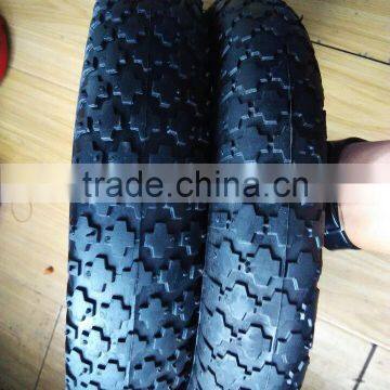 Diamond pattern wheelbarrow tyre 4.80/4.00-8