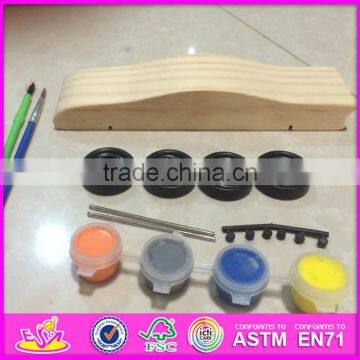 2016 New Design Kids Wooden Diy Painting Toy W03A083 photo-2