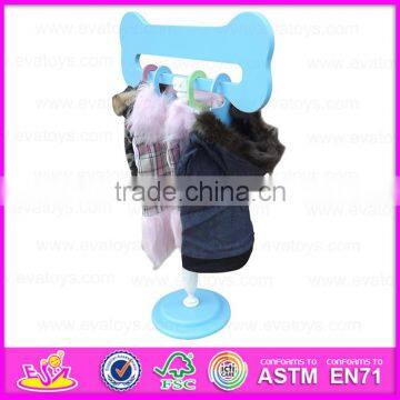 2015 New and Popular Wooden Pet Hanger,Eco Friendly Practical Pet Clothes Hangers,Top Quality Wooden Pet Hanger W06F009C photo-3