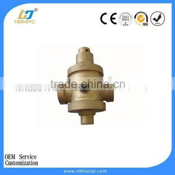 Nickel plated Brass steam pressure reducing valve for hvac system